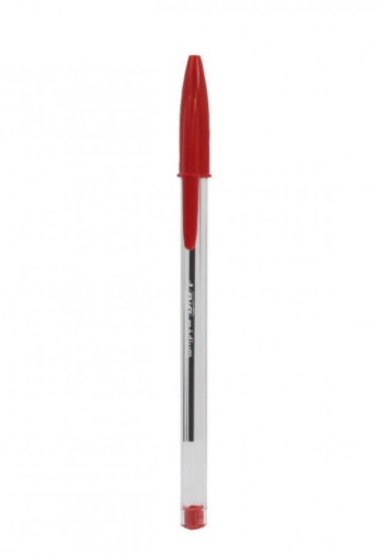 Bic Cristal Medium Ballpoint Pen, Red